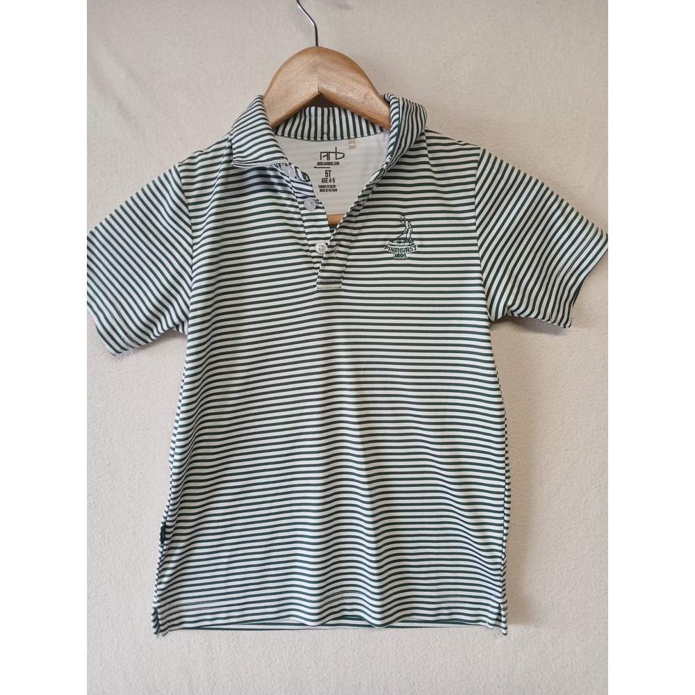 Garb polo Pinehurst golf striped boys size 5T shirt